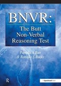 Cover of BNVR : the Butt non-verbal reasoning test