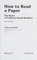 Cover of How to read a paper : the basics of evidence-based medicine